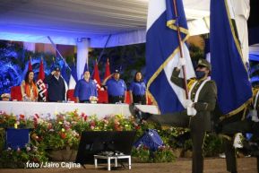 Acto de conmemoración del 43 aniversario del Ministerio de Gobernación.