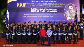 XXV Graduación de la Academia de Policía Walter Mendoza Martínez