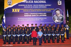 XXV Graduación de la Academia de Policía Walter Mendoza Martínez