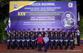 XXV Graduación de la Academia de Policía Walter Mendoza Martínez