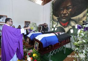 Nicaragua da el último adiós a Blanca Segovia, hija del General Sandino
