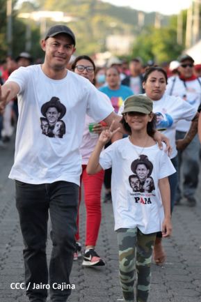 Caminata en conmemoración del 48 aniversario del asalto a la casa de Chema Castillo