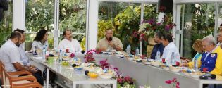 Daniel y Rosario se reúnen con delegación venezolana de alto nivel encabezada por Diosdado Cabello