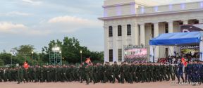 Acto del 44 Aniversario del Ejército de Nicaragua