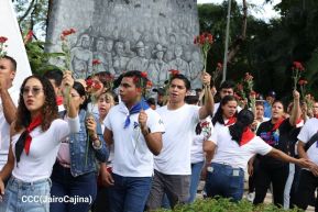 Nicaragua rinde honores al Comandante Carlos Fonseca Amador a 88 años de su natalicio 