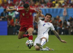 Brasil 2014: España Vs. Chile