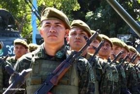 Acto Regional de Entrega de Técnica Militar a la Brigada de Infantería Mecanizada General Augusto C. Sandino