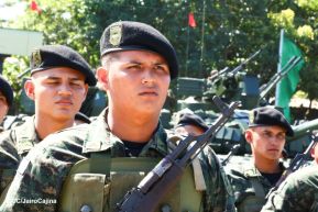 Acto Regional de Entrega de Técnica Militar a la Brigada de Infantería Mecanizada General Augusto C. Sandino