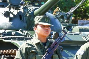 Acto Regional de Entrega de Técnica Militar a la Brigada de Infantería Mecanizada General Augusto C. Sandino
