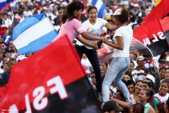 Daniel y Rosario conmemoran histórico repliegue hacia Masaya (Parte II)