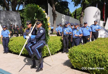 Conmemoración al Comandante Carlos Fonseca reúne a Juventud Sandinista y servidores públicos