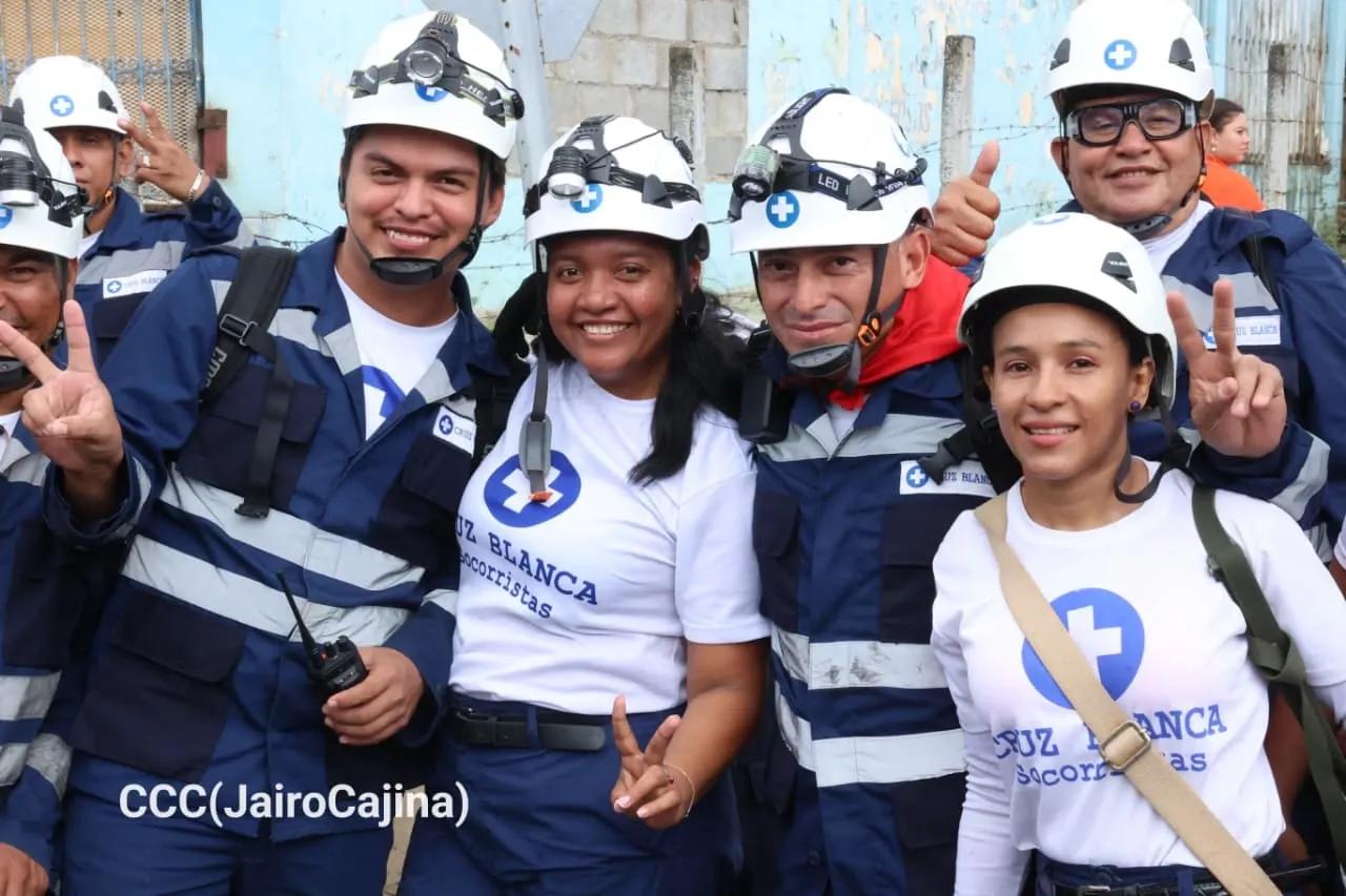 Militancia sandinista protagoniza caminata en homenaje al 47/19 en Managua