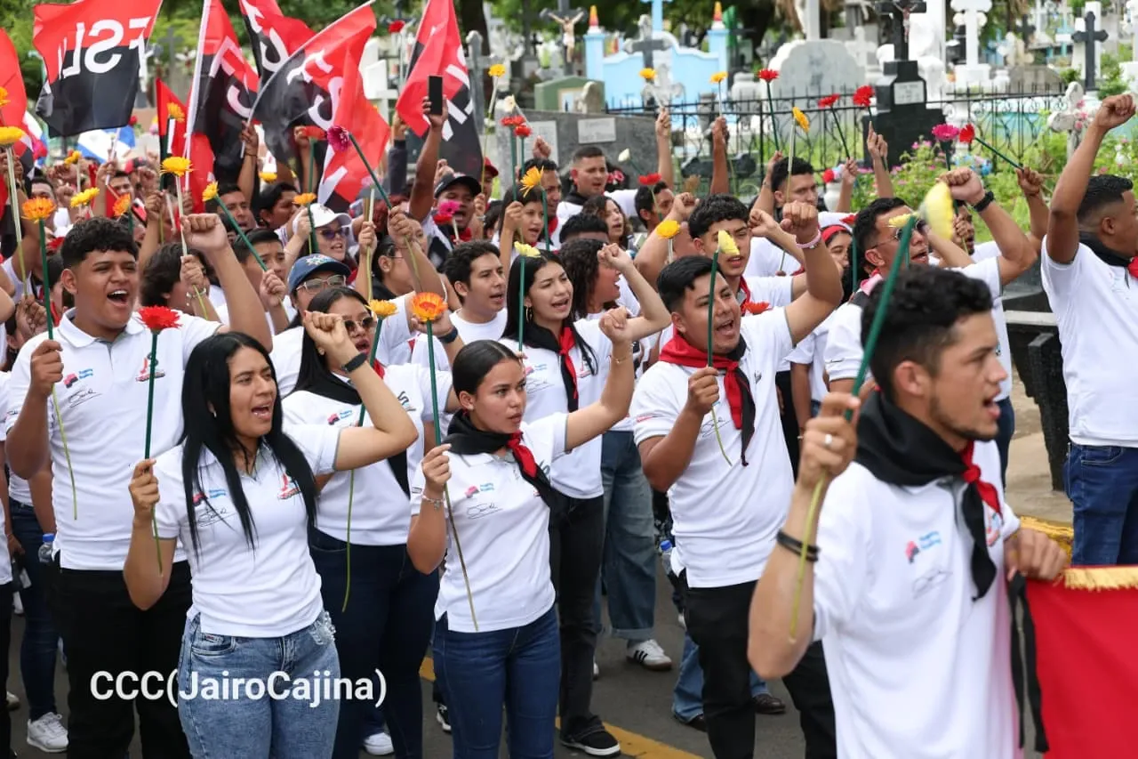 Juventud Sandinista celebra Congreso Nacional ¡Siempre más allá!