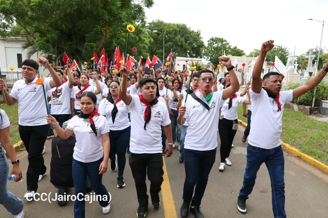 Juventud Sandinista celebra Congreso Nacional ¡Siempre más allá!