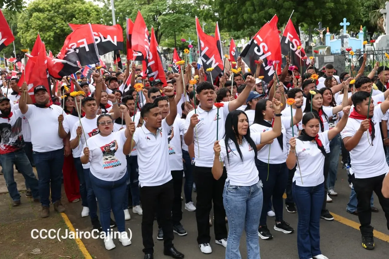 Juventud Sandinista celebra Congreso Nacional ¡Siempre más allá!