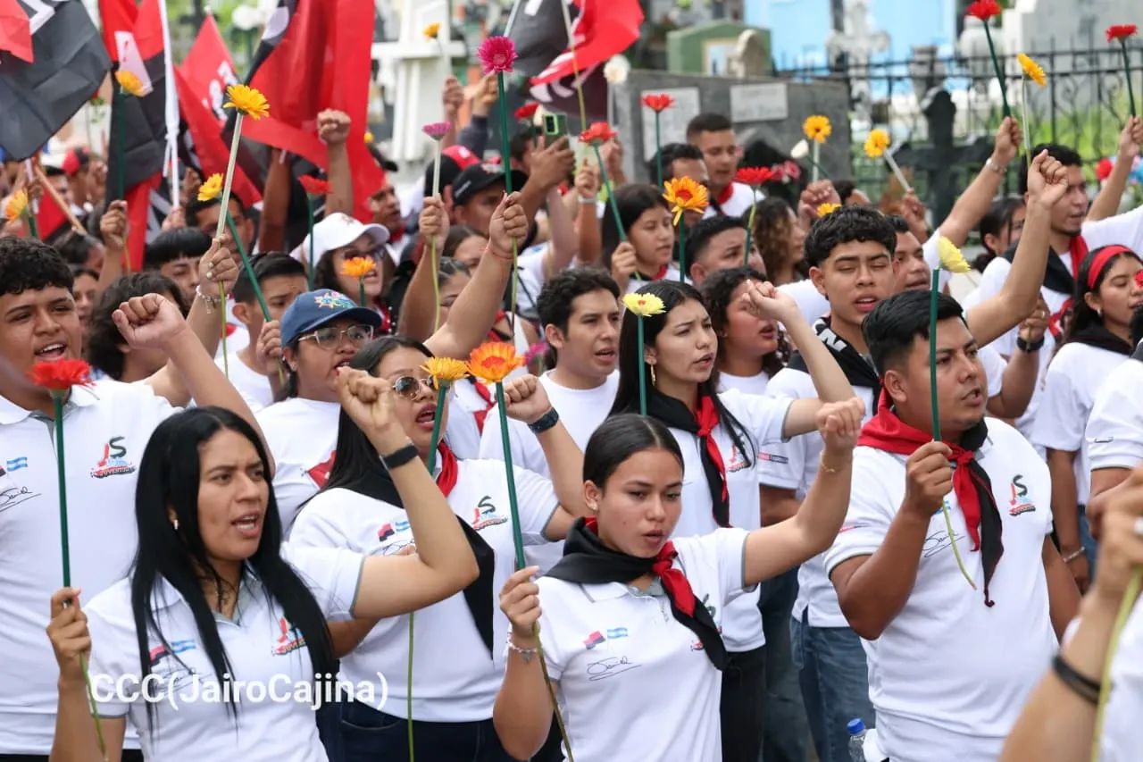 Juventud Sandinista celebra Congreso Nacional ¡Siempre más allá!