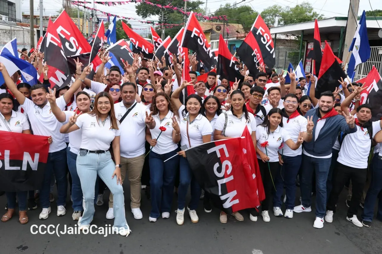 Juventud Sandinista celebra Congreso Nacional ¡Siempre más allá!