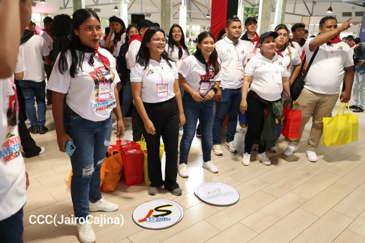 Juventud Sandinista celebra Congreso Nacional ¡Siempre más allá!