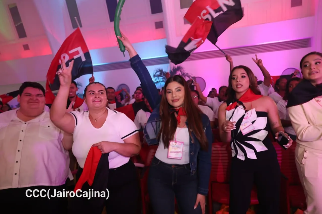 Juventud Sandinista celebra Congreso Nacional ¡Siempre más allá!