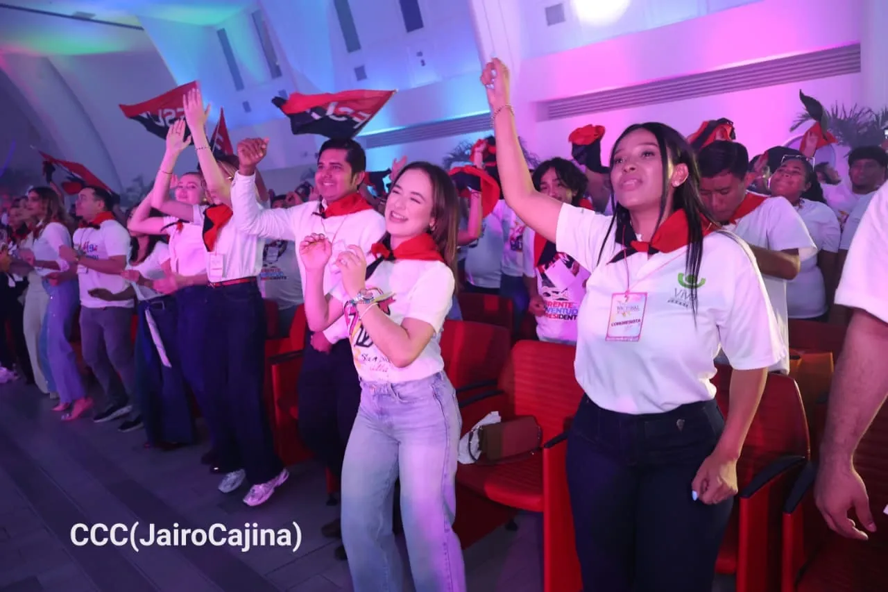 Juventud Sandinista celebra Congreso Nacional ¡Siempre más allá!