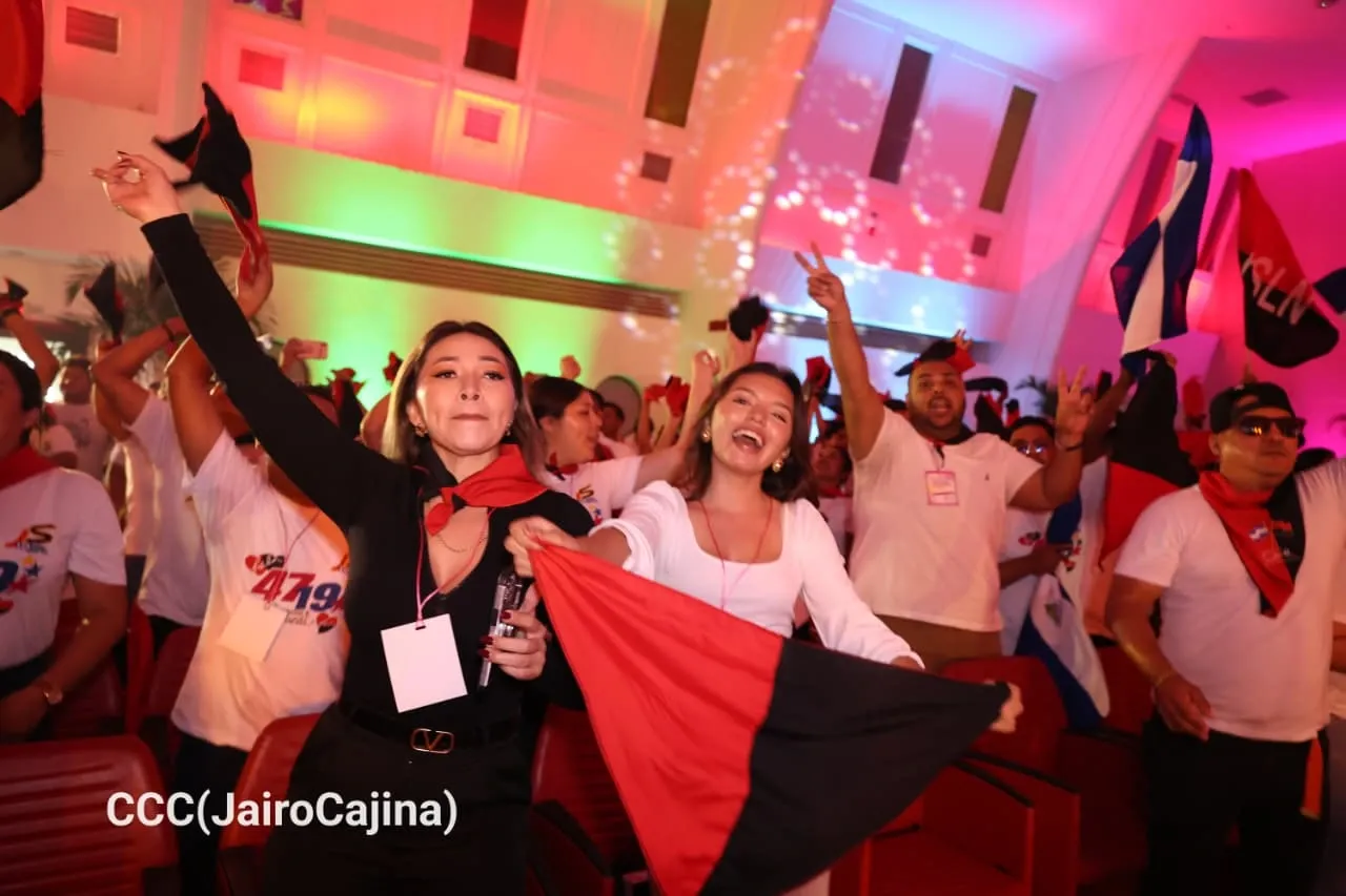 Juventud Sandinista celebra Congreso Nacional ¡Siempre más allá!