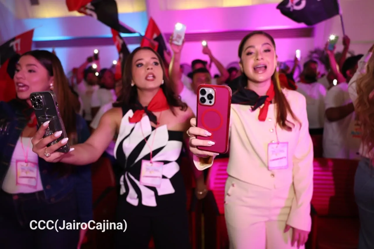 Juventud Sandinista celebra Congreso Nacional ¡Siempre más allá!