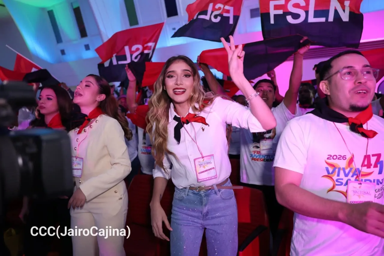Juventud Sandinista celebra Congreso Nacional ¡Siempre más allá!