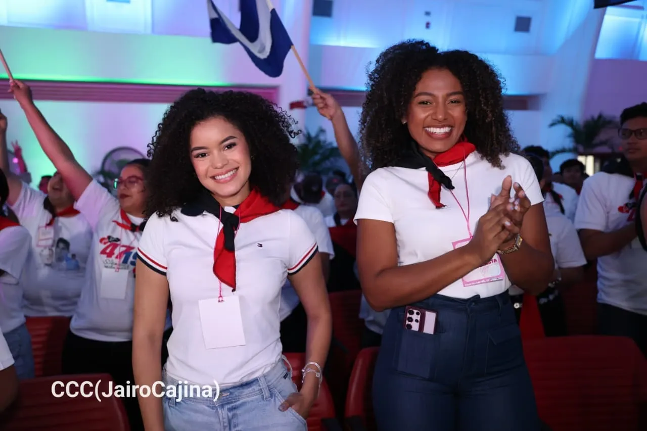 Juventud Sandinista celebra Congreso Nacional ¡Siempre más allá!