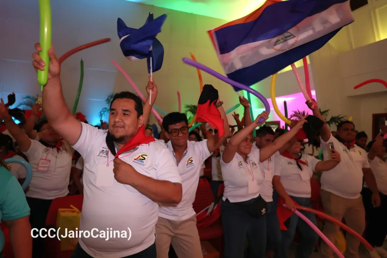 Juventud Sandinista celebra Congreso Nacional ¡Siempre más allá!
