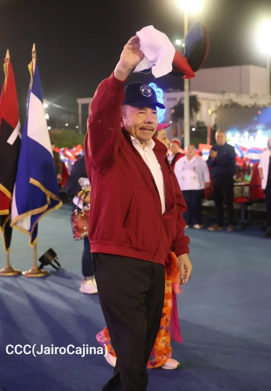Acto central del 47.° aniversario del triunfo de la Revolución Popular Sandinista