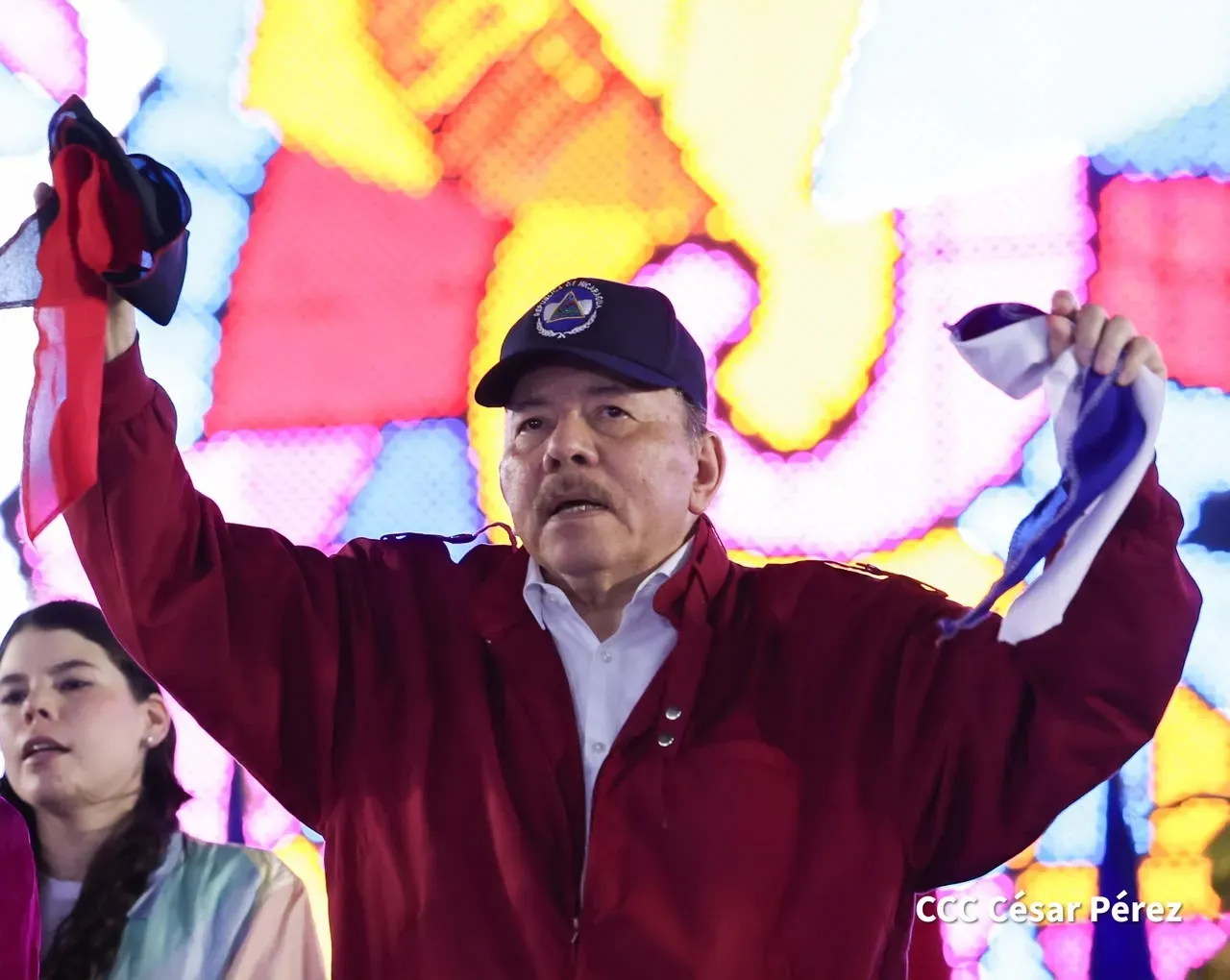 Acto central del 47.° aniversario del triunfo de la Revolución Popular Sandinista