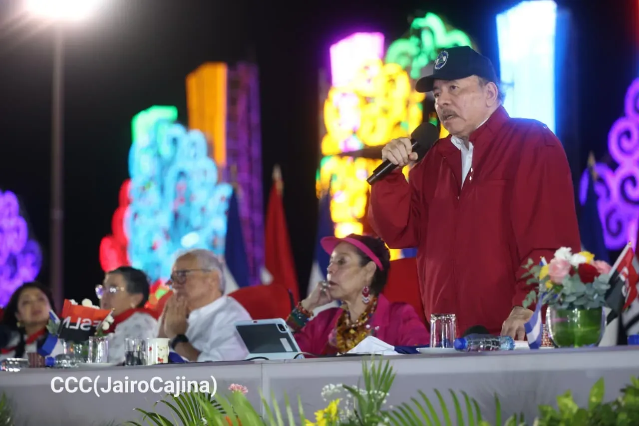 Acto central del 47.° aniversario del triunfo de la Revolución Popular Sandinista