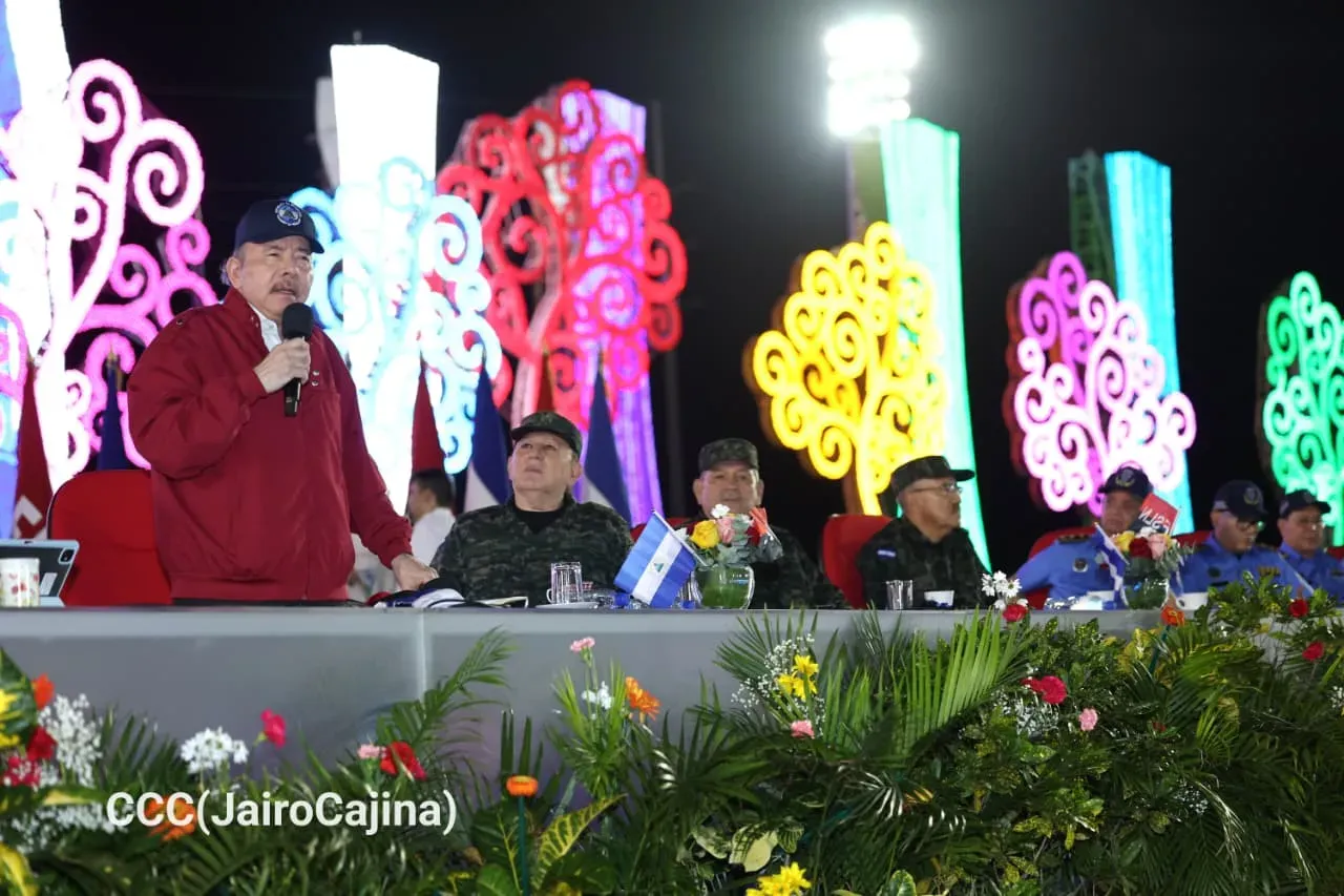 Acto central del 47.° aniversario del triunfo de la Revolución Popular Sandinista