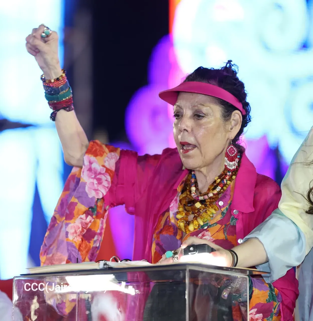 Acto central del 47.° aniversario del triunfo de la Revolución Popular Sandinista