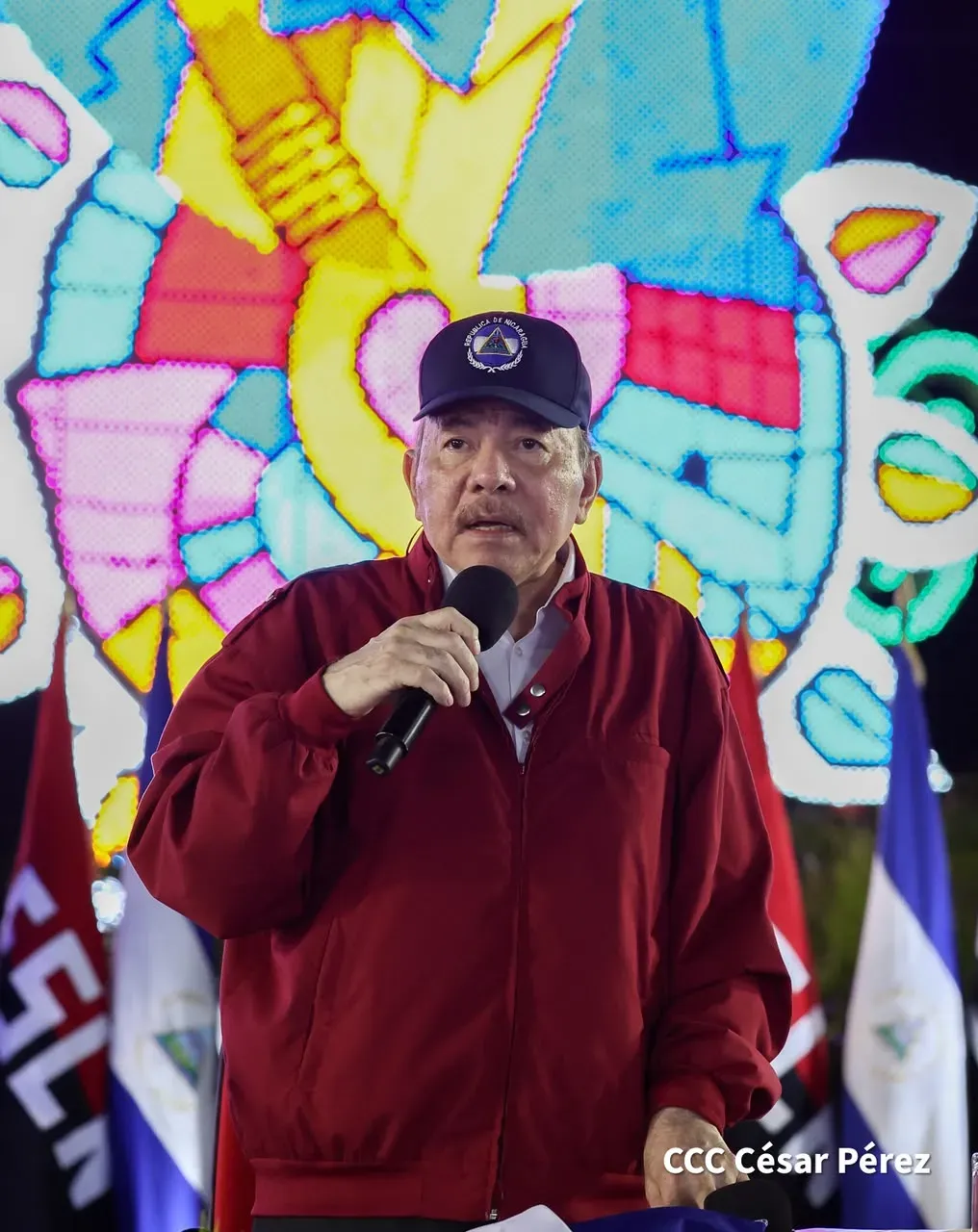 Acto central del 47.° aniversario del triunfo de la Revolución Popular Sandinista