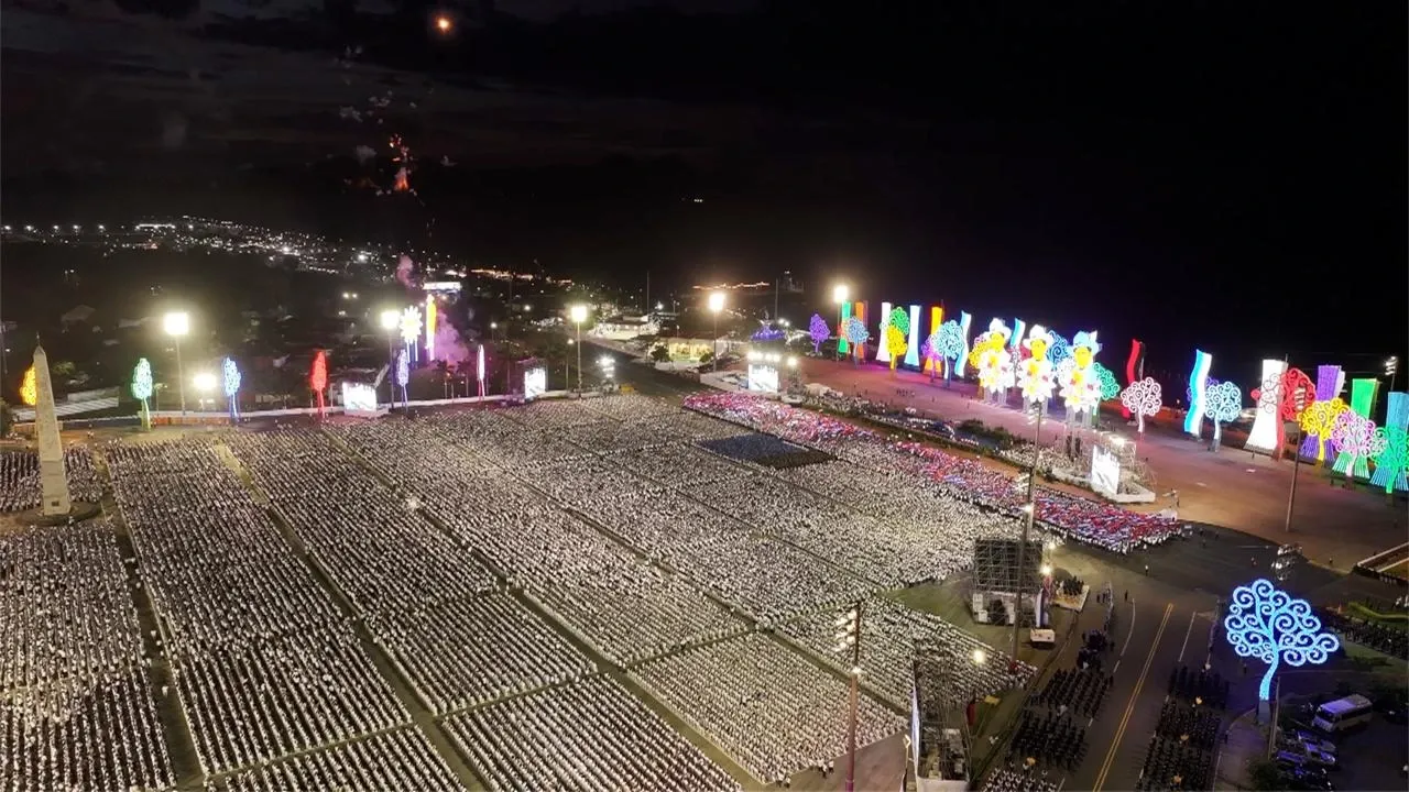 Acto central del 47.° aniversario del triunfo de la Revolución Popular Sandinista