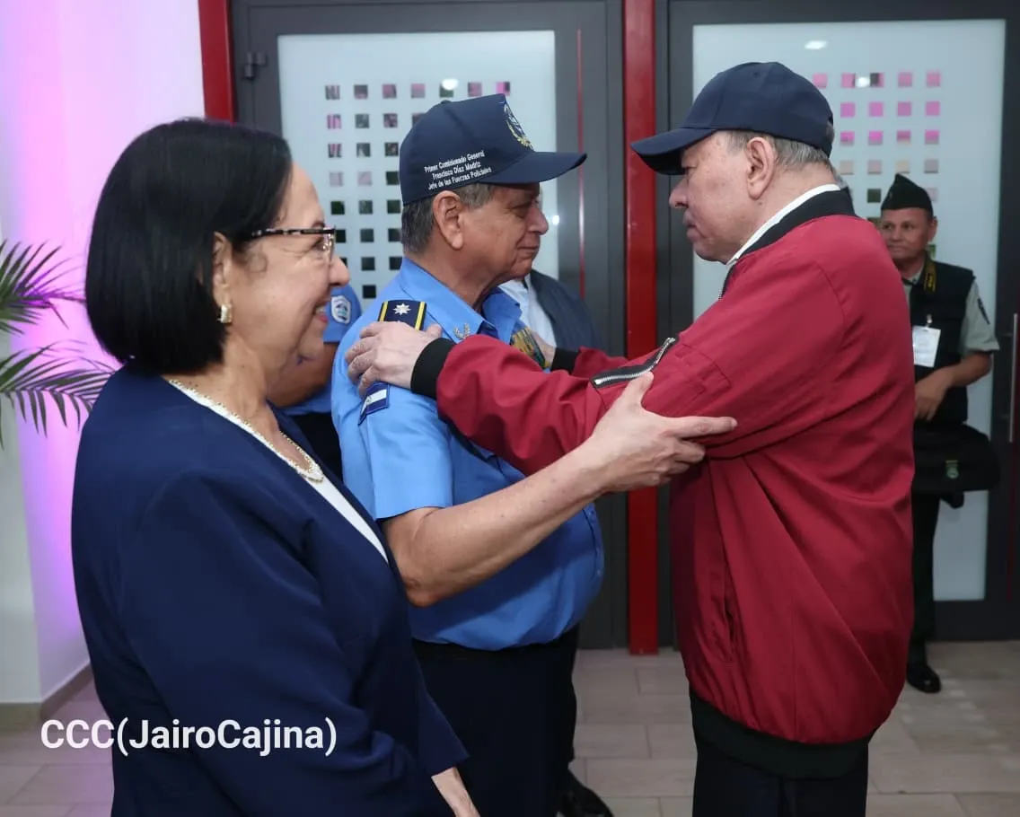 Acto del 47.º aniversario de fundación de la Fuerza Aérea y Defensa Antiaérea del Ejército de Nicaragua