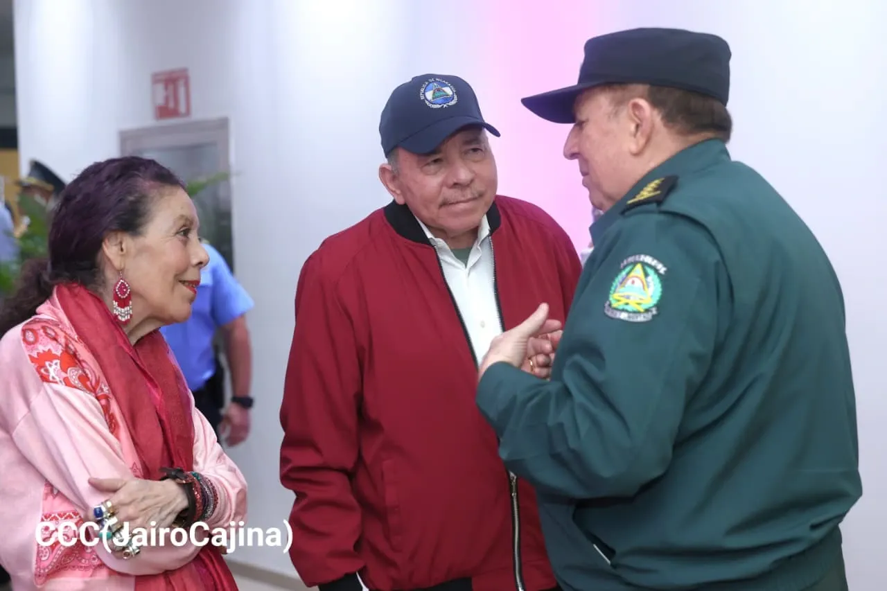 Acto del 47.º aniversario de fundación de la Fuerza Aérea y Defensa Antiaérea del Ejército de Nicaragua