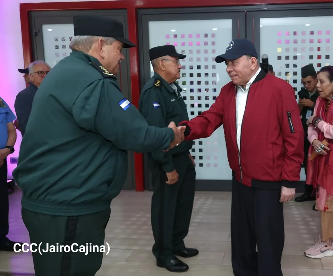 Acto del 47.º aniversario de fundación de la Fuerza Aérea y Defensa Antiaérea del Ejército de Nicaragua