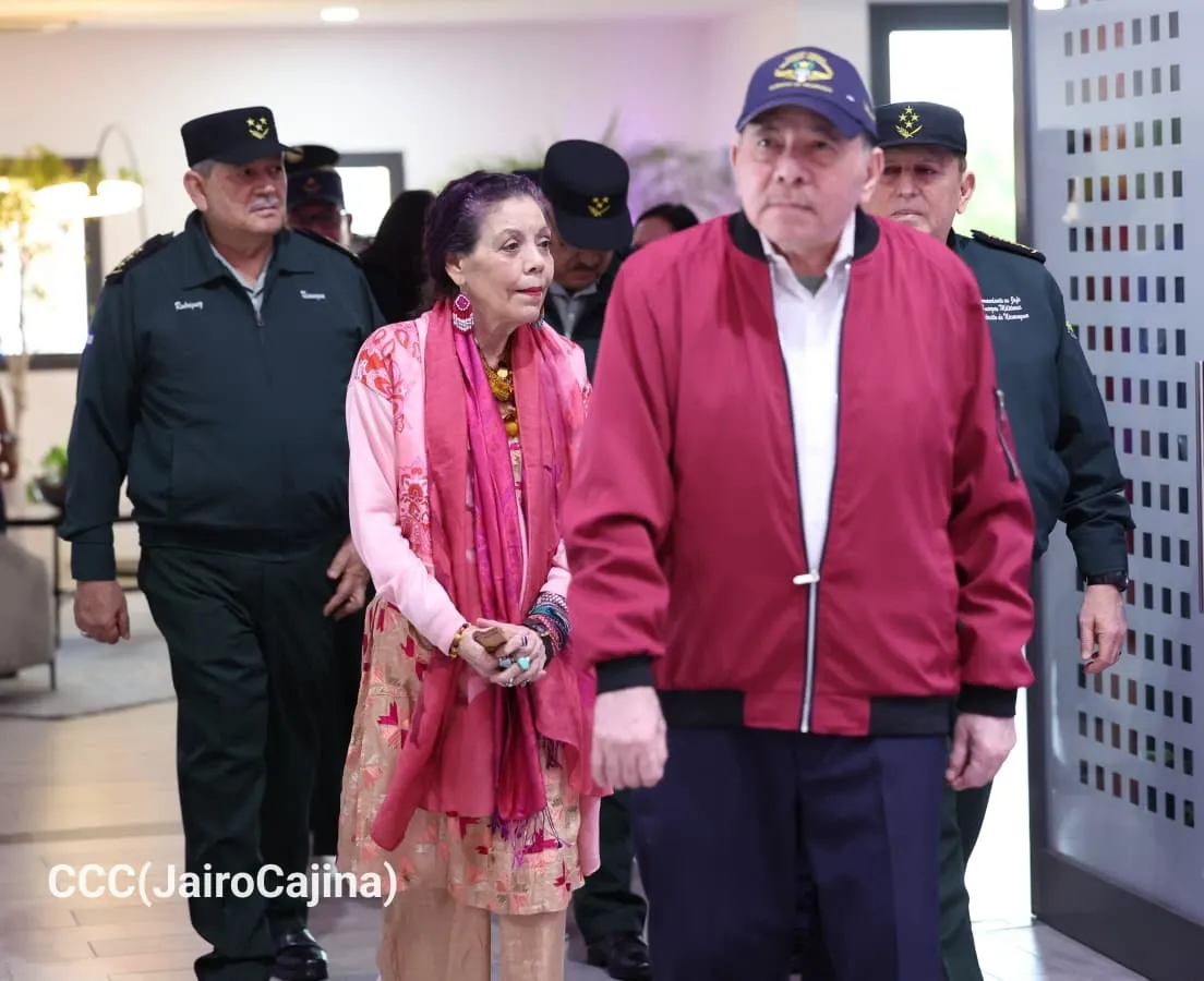 Acto del 47.º aniversario de fundación de la Fuerza Aérea y Defensa Antiaérea del Ejército de Nicaragua