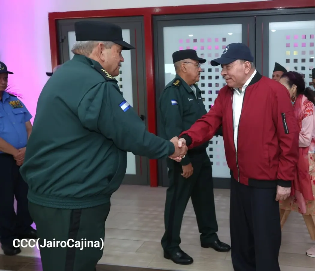Acto del 47.º aniversario de fundación de la Fuerza Aérea y Defensa Antiaérea del Ejército de Nicaragua