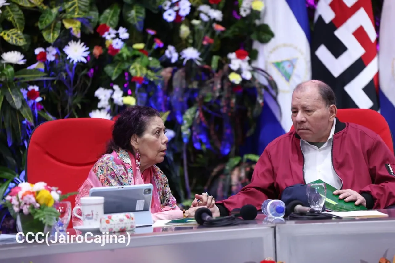Acto del 47.º aniversario de fundación de la Fuerza Aérea y Defensa Antiaérea del Ejército de Nicaragua