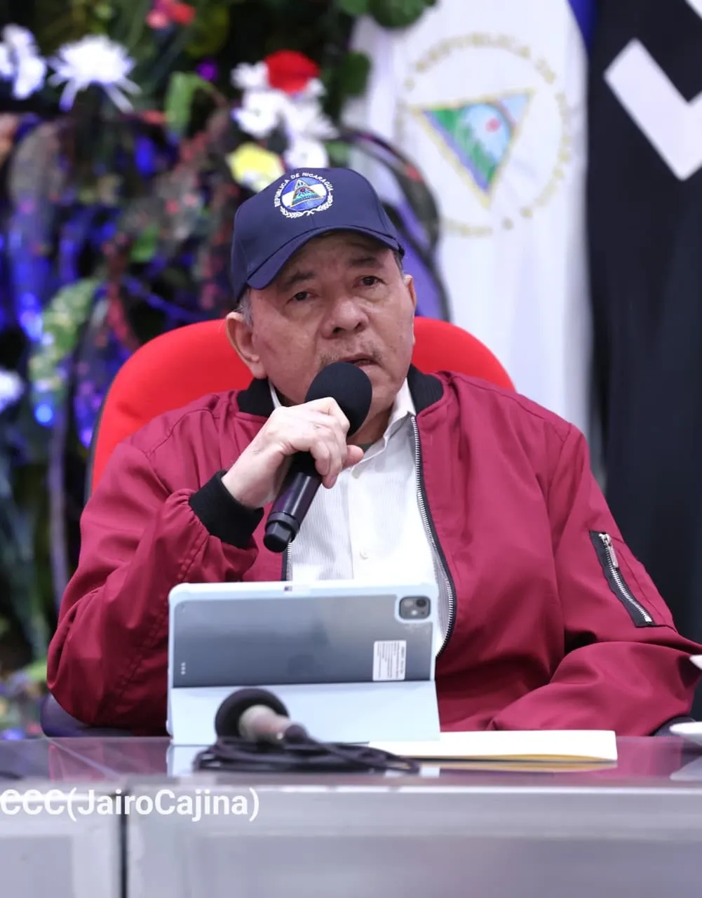 Acto del 47.º aniversario de fundación de la Fuerza Aérea y Defensa Antiaérea del Ejército de Nicaragua