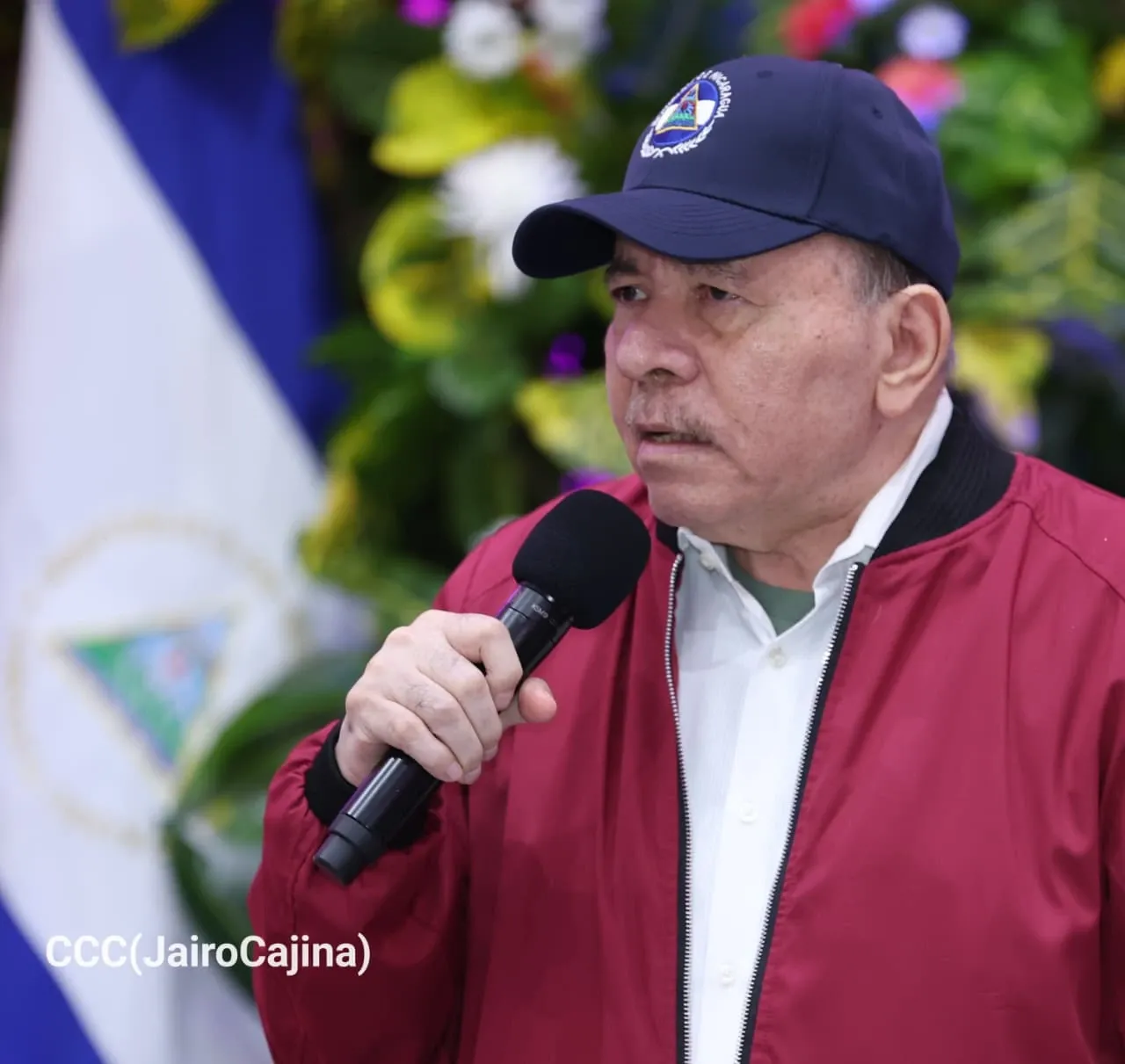 Acto del 47.º aniversario de fundación de la Fuerza Aérea y Defensa Antiaérea del Ejército de Nicaragua