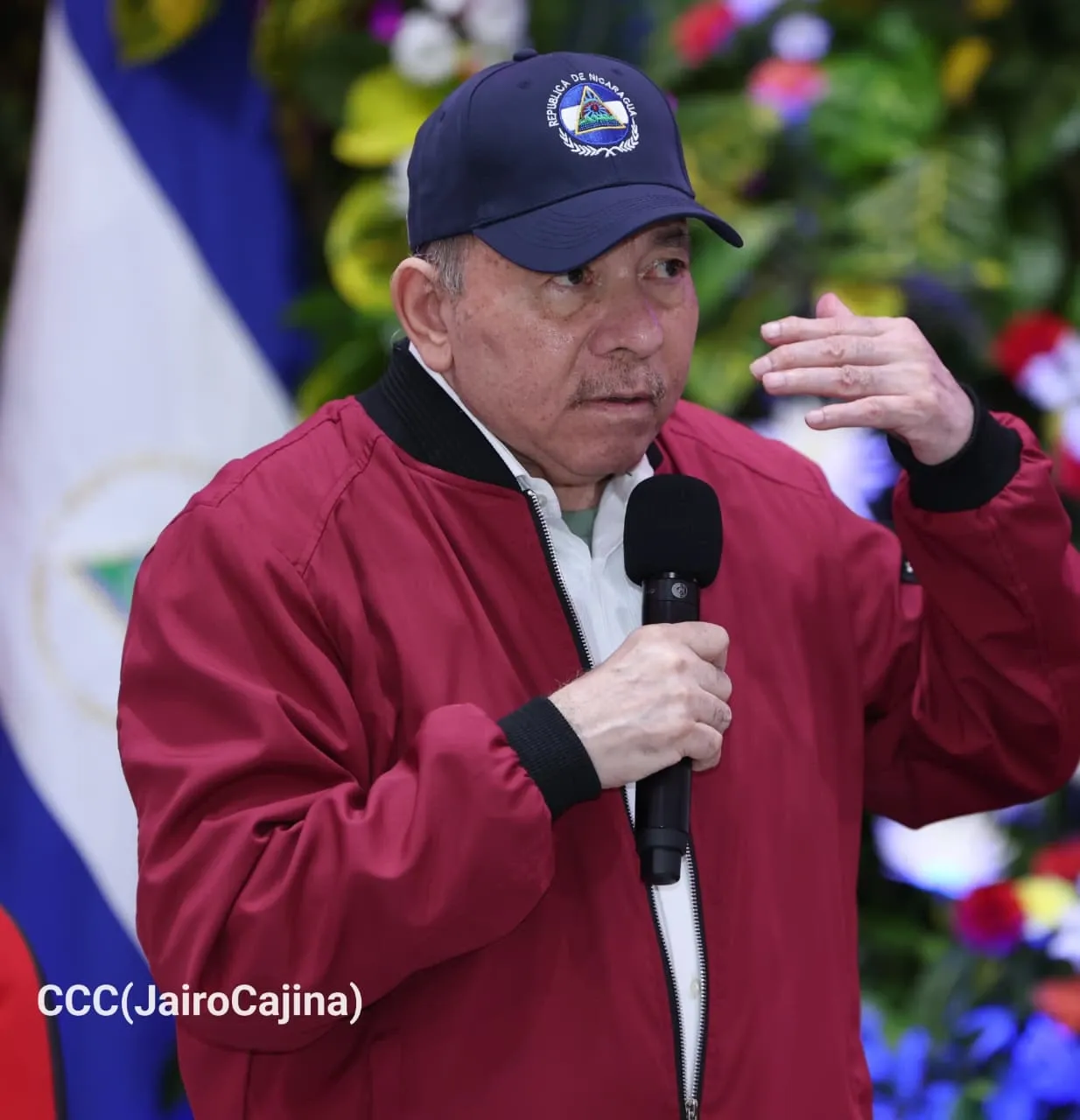 Acto del 47.º aniversario de fundación de la Fuerza Aérea y Defensa Antiaérea del Ejército de Nicaragua