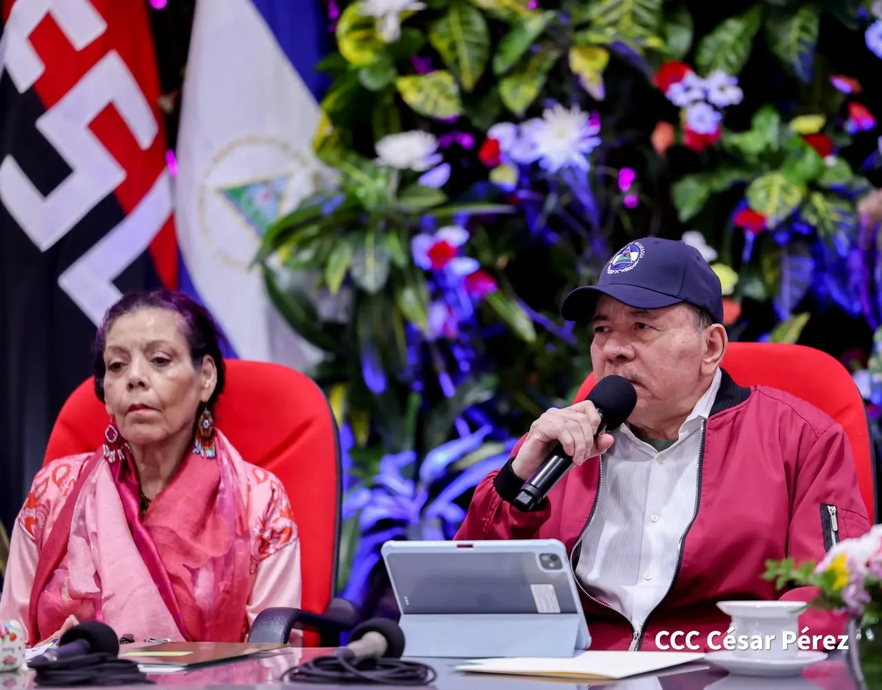 Acto del 47.º aniversario de fundación de la Fuerza Aérea y Defensa Antiaérea del Ejército de Nicaragua
