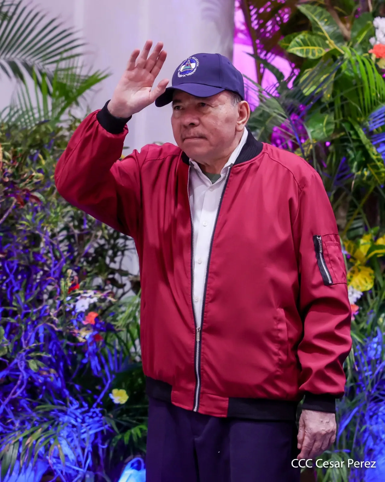 Acto del 47.º aniversario de fundación de la Fuerza Aérea y Defensa Antiaérea del Ejército de Nicaragua