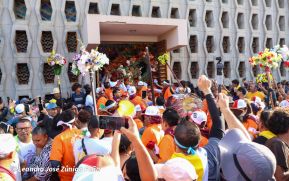 Santo Domingo de Guzmán regresa a su morada en Las Sierritas