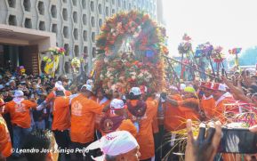 Santo Domingo de Guzmán regresa a su morada en Las Sierritas