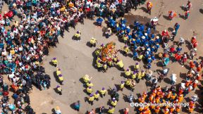 Santo Domingo de Guzmán regresa a su morada en Las Sierritas